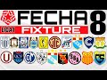 PROGRAMACIÓN ▶▶ Fecha 8 ⚽ TORNEO APERTURA 🏆 LIGA 1 Betsson 2022 con 19 equipos | Perú Cup