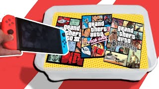 Hydro Painting the Nintendo Switch with every GTA game theme