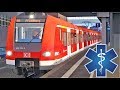 NOTARZTEINSATZ | Herzinfarkt in der S-Bahn Frankfurt | TRAIN SIMULATOR 2019 | BR 423 JustTrains