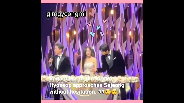 #Business proposal #Ahnhyoseop #Kimsejeong #Hyojeong 💏 💫🔐💕#So Lovely 😍