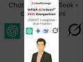 Best AI 2025? ChatGPT vs DeepSeek vs Gemini vs Grok #chatgpt #gemini #deepseek #grok #ai #aitools