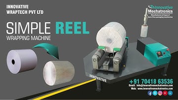 Simple Reel stretch wrapping machine | Low price Reel packing machine