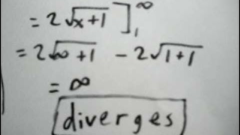 Integral Test & p-Series