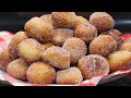 BOLITAS de DONAS estilo dona mexicana de azúcar DONUT HOLES esponjosas y deliciosas