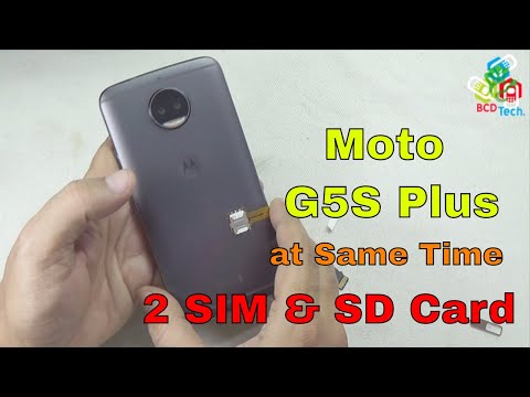 Video: ¿Moto g5s plus es dual 4g?
