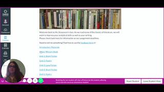 Rockdale HS - AP Literature - Distance Learning Week 8
