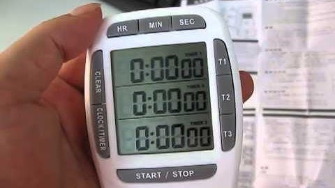 Portable Stopwatch Interval Timer [300306]