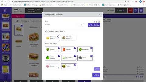 Upload Items Modifiers to your cloud base POS system