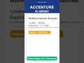 Accenture | Workforce Services Associate | Off Campus 2026 | Apply Now | Mumbai