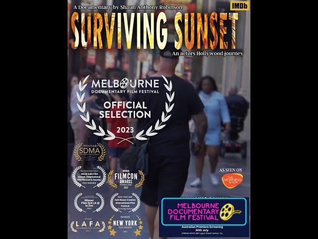 2023 Surviving Sunset, An actor's Hollywood Journey  UPDATED TRAILER class=