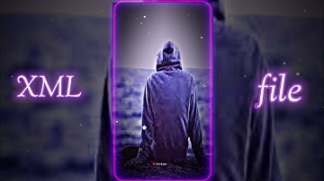 new boys sad xml file😔💔 trend effect🌿🍃alight motion sad song #xml #alightmotion