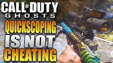 QUICKSCOPING = CHEATING?! Call of Duty Ghost Quickscoping Gameplay - Xbox One Multiplayer Gameplay