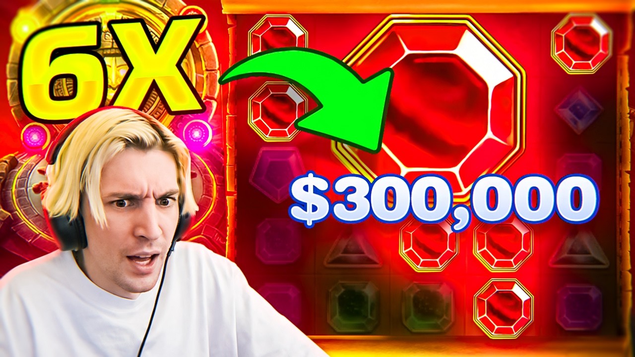xQc’s Gems Bonanza Bonus Turns Into His Biggest Win of 2026!