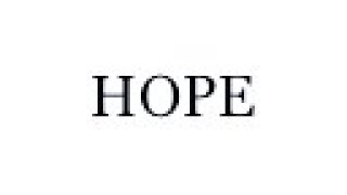 There is Hope