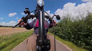 Mit dem Scuddy Quad von Lugau nach Stollberg