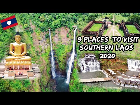 🇱🇦Laos -9 places to visit in Champasak, southern Laos 2020 | 9 ที่เที่ยวจำปาสักลาวใต้