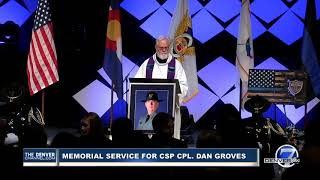 Full memorial service: Cpl. Dan Groves remembered as passionate family man, dedicated public servant
