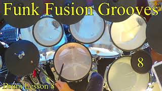Funk Fusion Grooves 8 Pattern 8