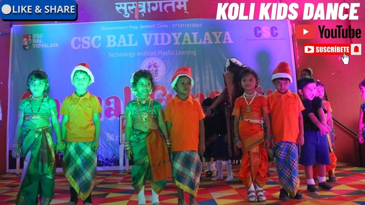 Mi Hay Koli 🔥 | CSC Bal Vidyalaya Little Stars Rocked The Stage ⭐#youtubevideo #dance #youtube