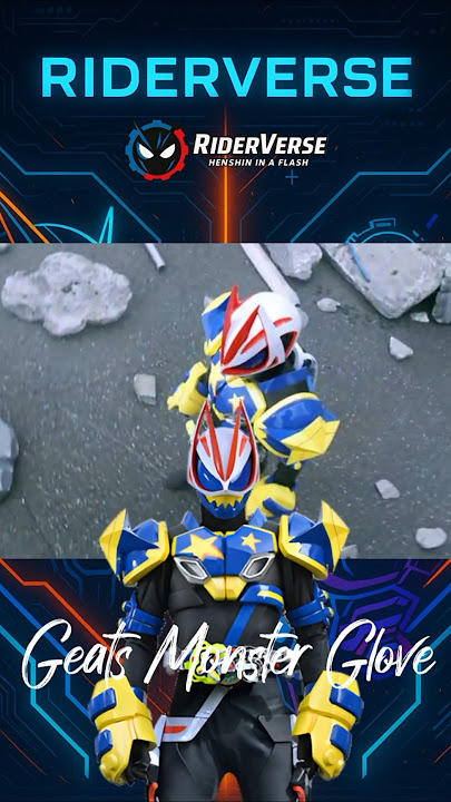 Kamen Rider Geats ⭐ Monster Glove Henshin Scene [RiderVerse]#kamenrider #shorts #tokusatsu