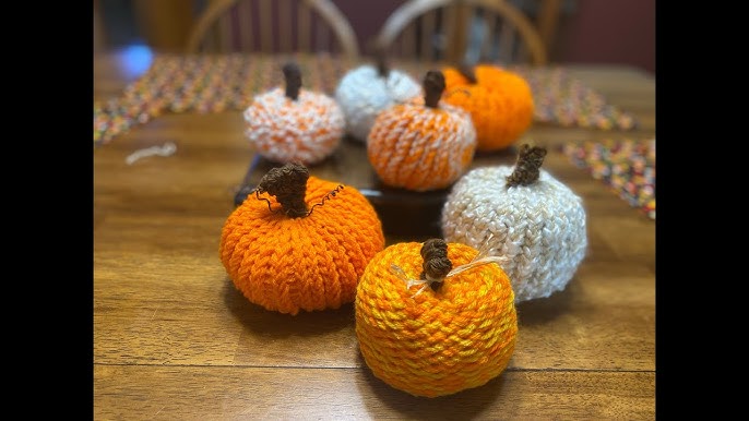 How to Loom Knit a Pumpkin Hat - Instructables
