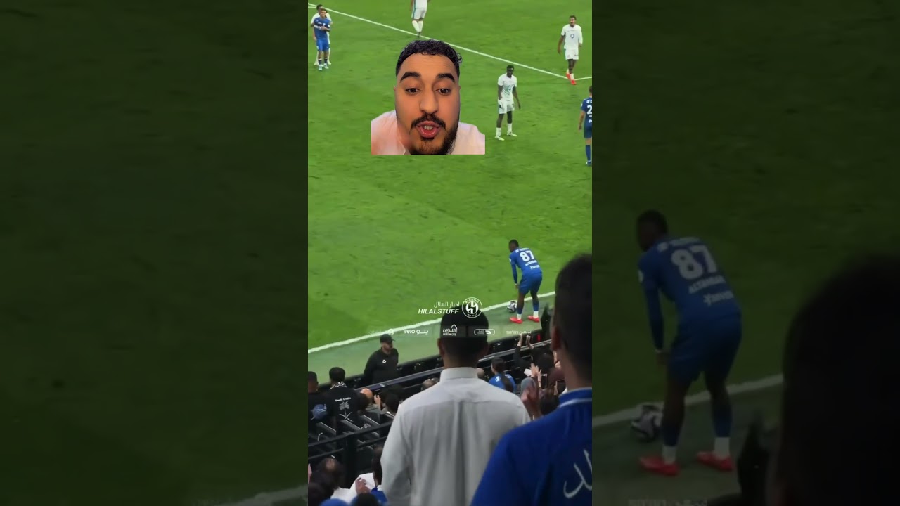 جماهير الهلال تحي لجامي في مباراة الهلال و نيوم #الهلال #النصر #الاتحاد #الاهلي #جيدو