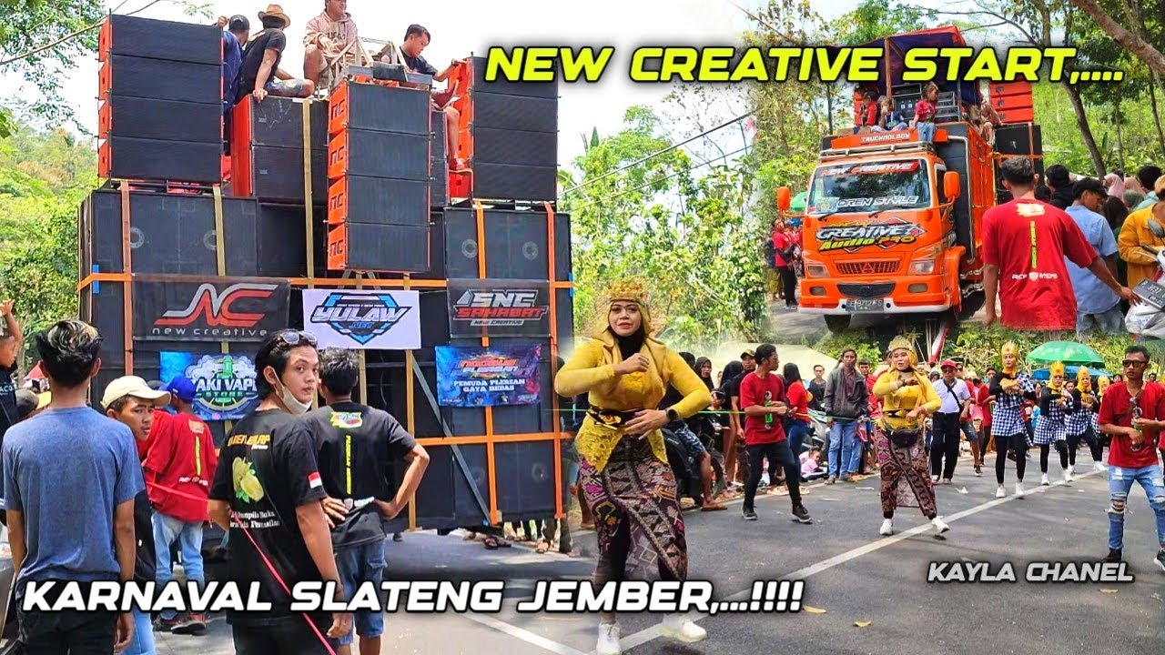 NEW CREATIVE START KARNAVAL SLATENG JEMBER HARI INI 🔥