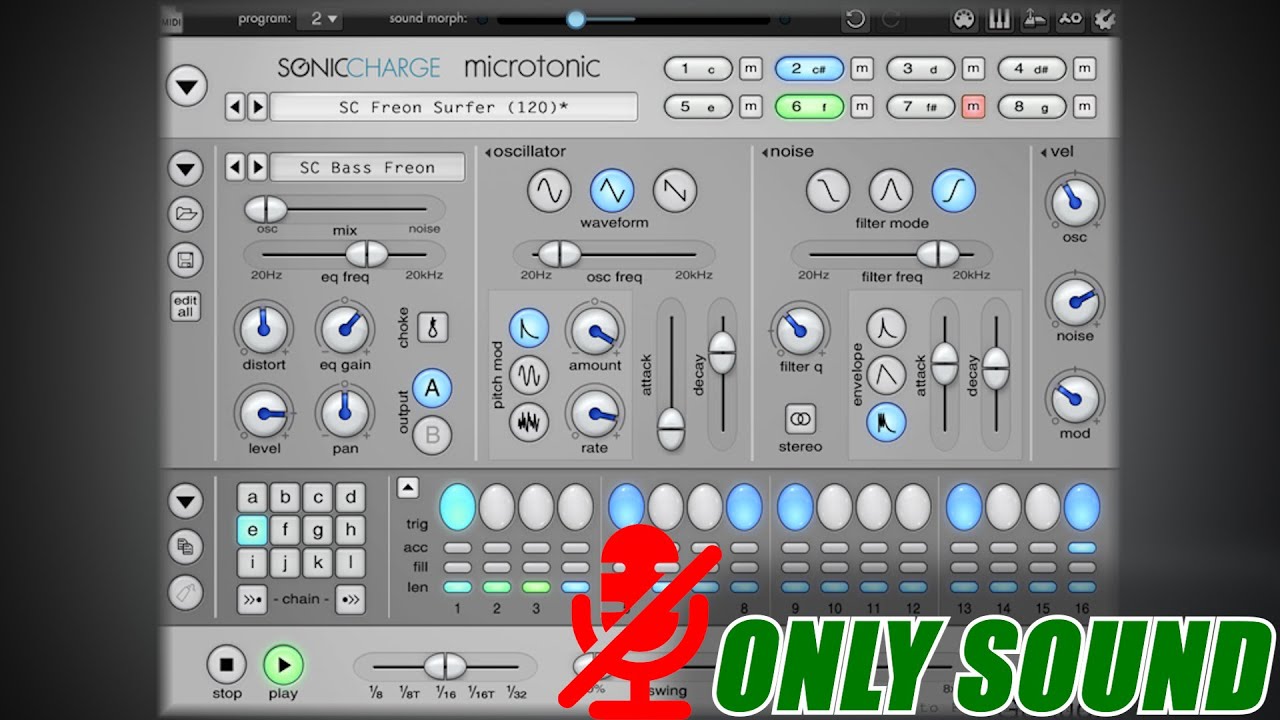 sonic charge microtonic tpb