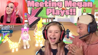 Surprise Dream Come True!! Playing Adopt Me With Megan Plays!!