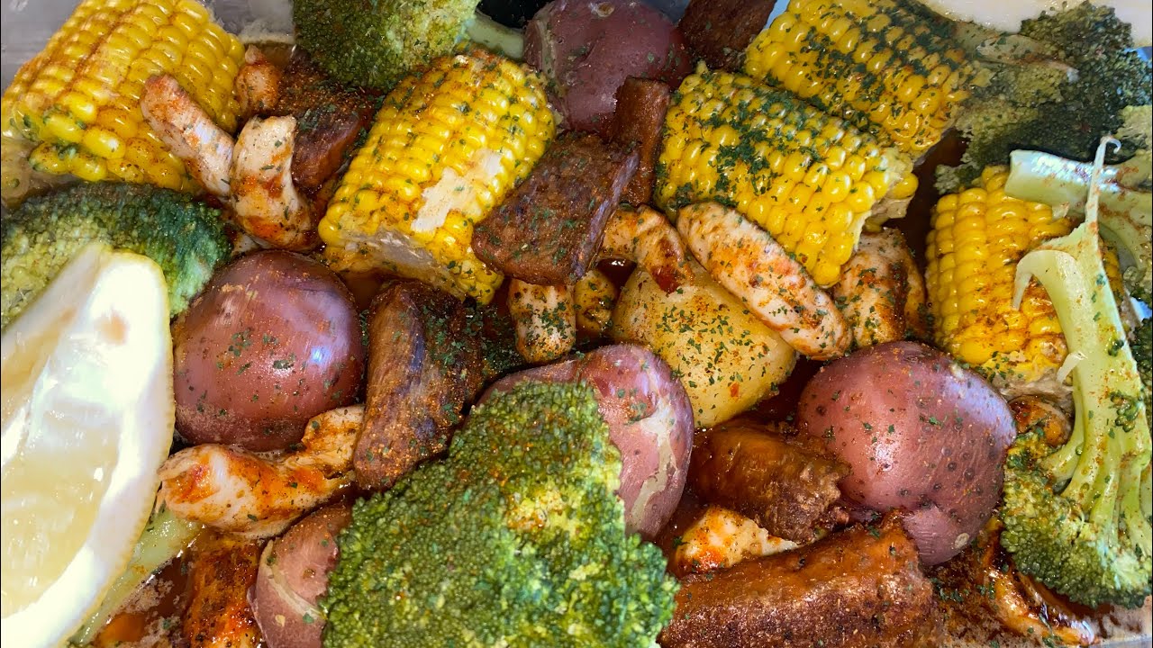 Vegan seafood boil YouTube