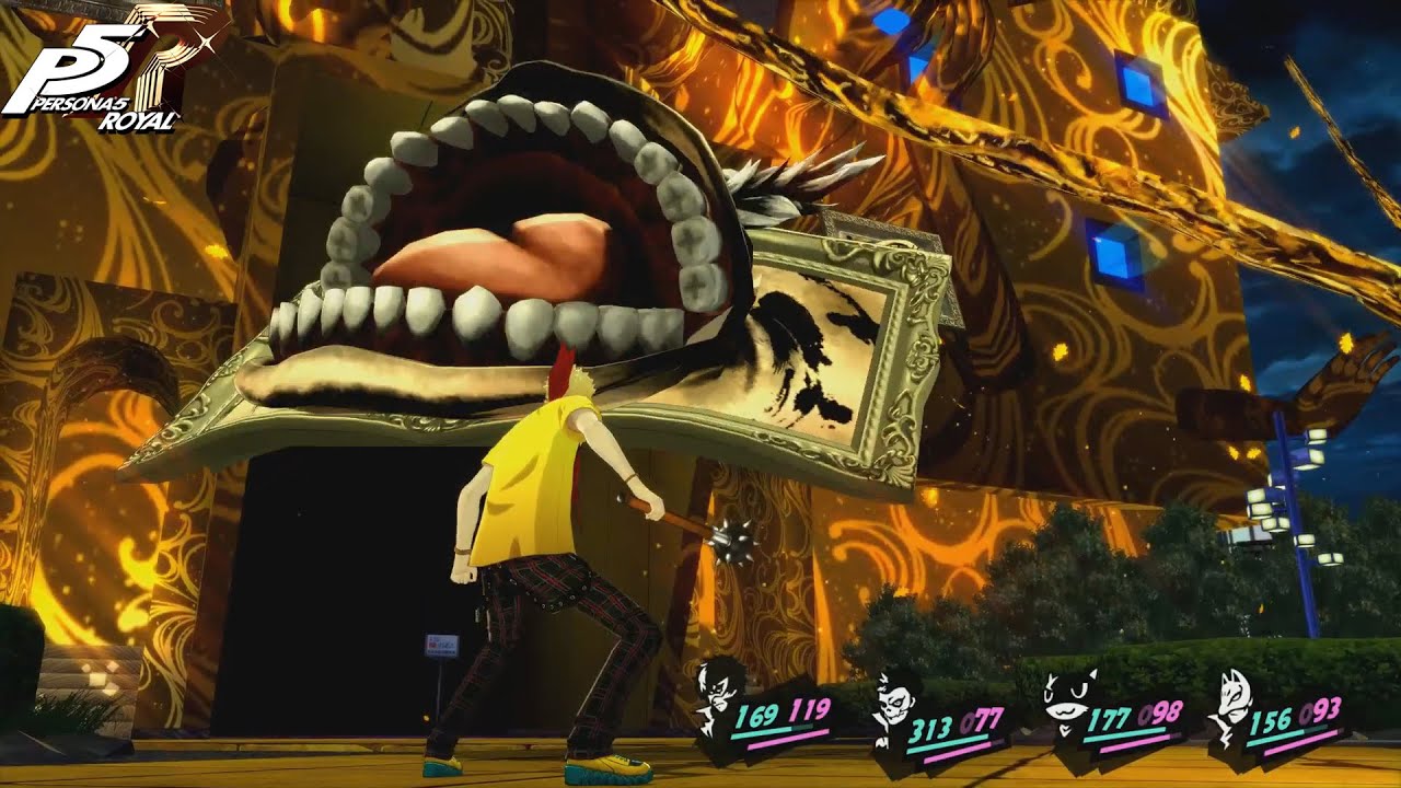 pics Persona 5 Royal Madarame Boss Level persona 5 royal new shadow madarame boss battle jp