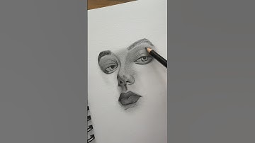 Realistic Pen Portrait Drawing @artysree #penportrait #shortvideos