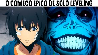 Caçador RANK Mais Fraco do Mundo, Destrava Sistema de Poder Infinito - Solo Leveling (1)