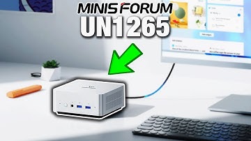 *NEW* MINISFORUM UN1265 Mini PC Is Pretty Impressive! - i7 12650H & 32GB DDR4