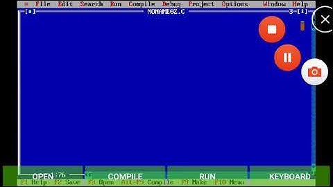 How to make a digital clock in c programming using turbo c in android device as well as windows