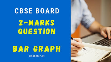 2 Marks | Board Question | Bar Graph | Class 12 IP