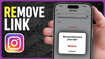 How To Remove Link From Instagram Bio 🔗❌