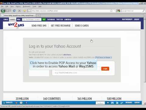 Way2SMS - Mails & Social Networks