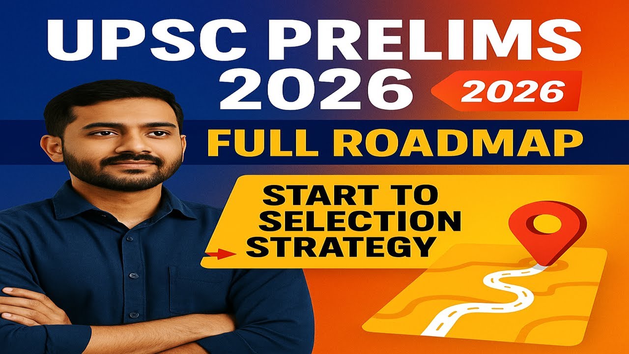 UPSC Prelims 2026 Full Roadmap | Start to Selection Strategy | How to ...