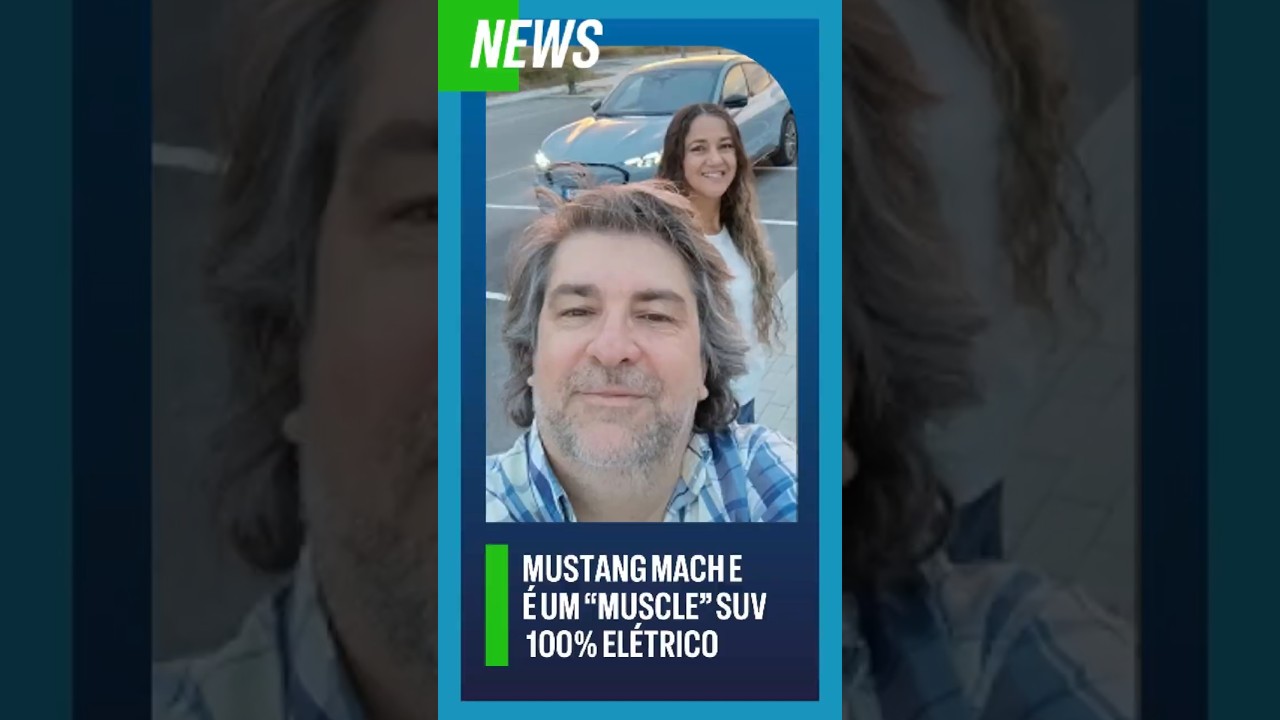 📌 Mustang Mach E é um “muscle” SUV 100% elétrico