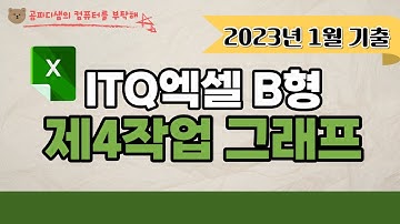 2023년 1월 ITQ엑셀 B형_제4작업 그래프