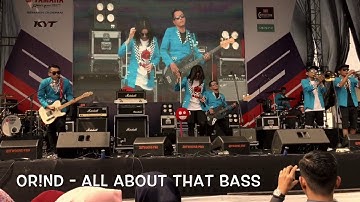 Orind -  all about that bass "Bekasi trans7"