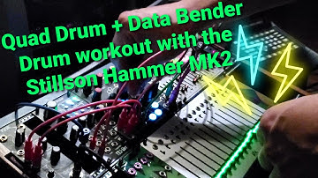 Modular Glitch Jam with QD Data Bender and Stillson Hammer!