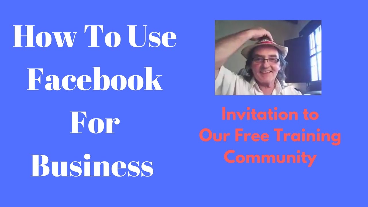 How to use facebook for a business