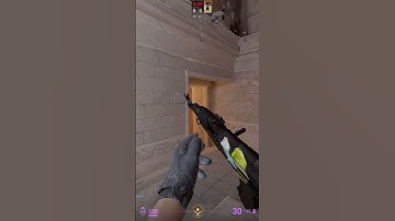 Self Pop Flash Water From Connector On Anubis In CS2 #cs2 #shorts