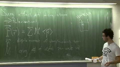 Electric fields in Matter, part  1