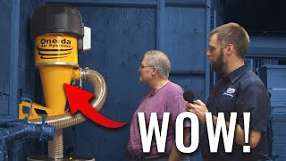 He Replaced His LowPressure Collector | Oneida Air Systems, Inc.