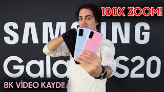 Samsung Galaxy S20, Galaxy S20 Plus ve Galaxy S20 Ultra inceleme - 100X ZOOM ile Tanışın!