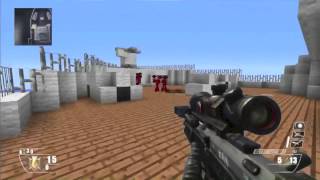 Black Ops 2 Minecraft - Call of Duty Sniping in Minecraft (Minecraft Build)