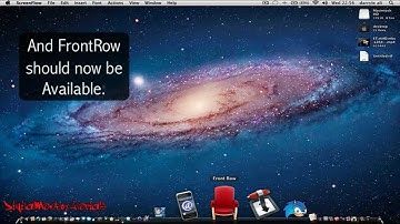 How to Install FrontRow on OSX Lion (HD) 